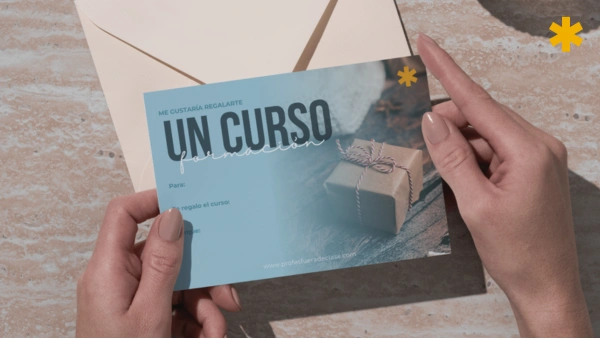 Tarjeta Regalo cursos homologados Tarjeta Regalo cursos homologados