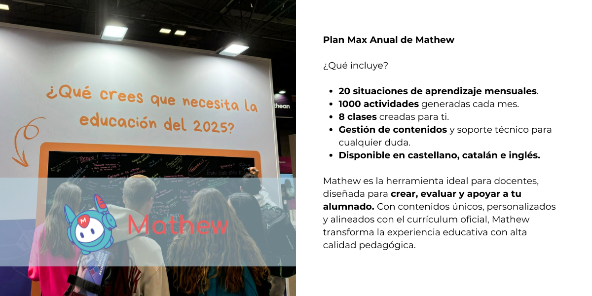 Plan anual Mathew
